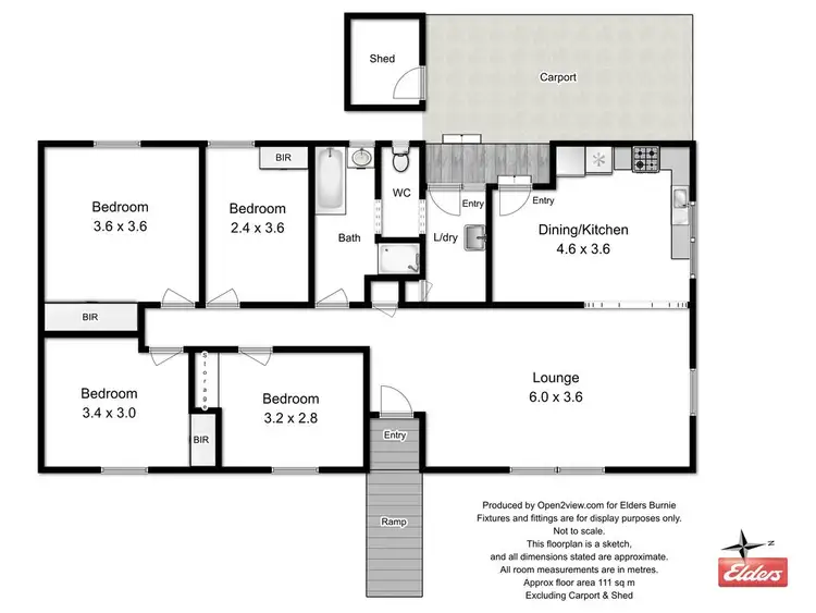 Floorplan of Homely house listing, 48 Baillieu Street, Rosebery TAS 7470
