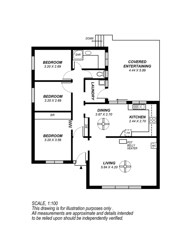 Floorplan of Homely land listing, 3 Carlow Avenue, Athelstone SA 5076
