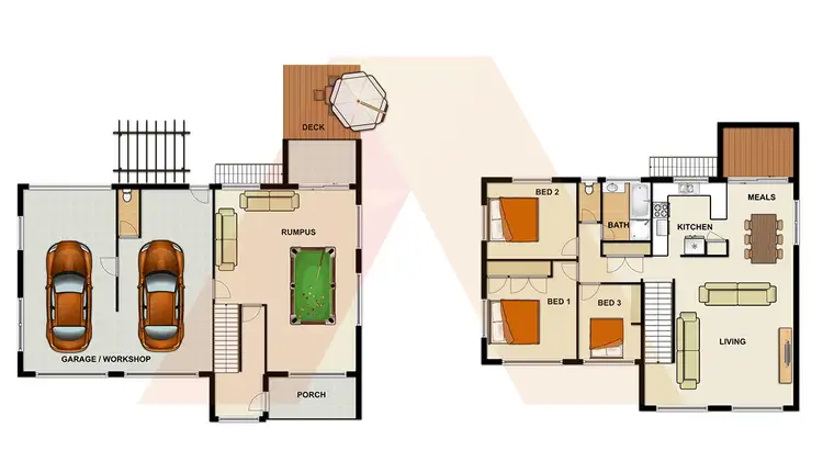 Floorplan of Homely house listing, 7 Hawkins Street, Springwood QLD 4127