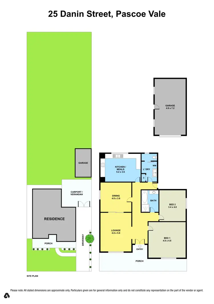 Floorplan of Homely house listing, 25 Danin Street, Pascoe Vale VIC 3044