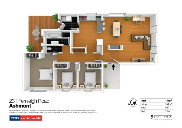 Floorplan of Homely house listing, 231 Fernleigh Road, Ashmont NSW 2650