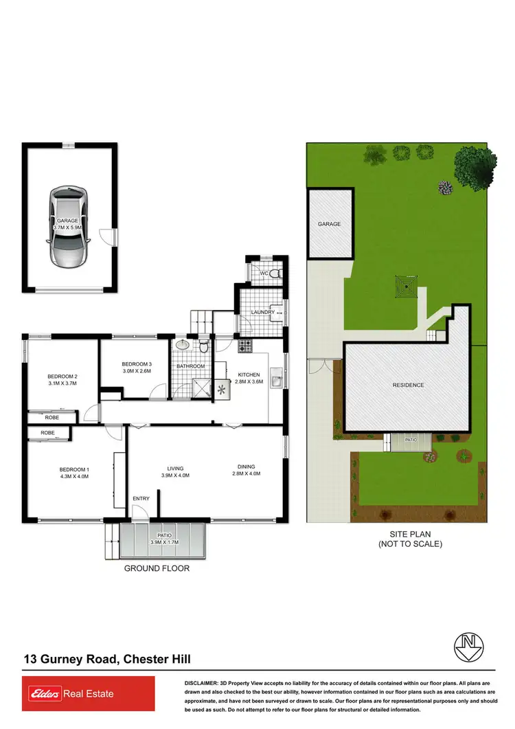 Floorplan of Homely house listing, 13 Gurney Road, Chester Hill NSW 2162
