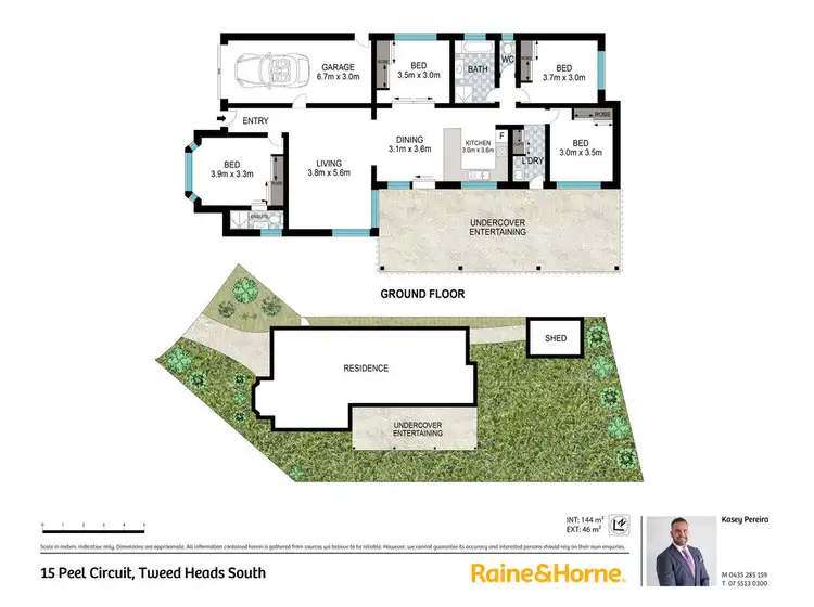 Floorplan of Homely house listing, 15 Peel Circuit, Tweed Heads South NSW 2486