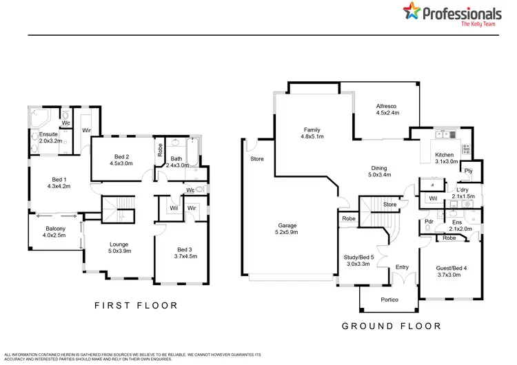 Floorplan of Homely house listing, 126B Moulden Avenue, Yokine WA 6060