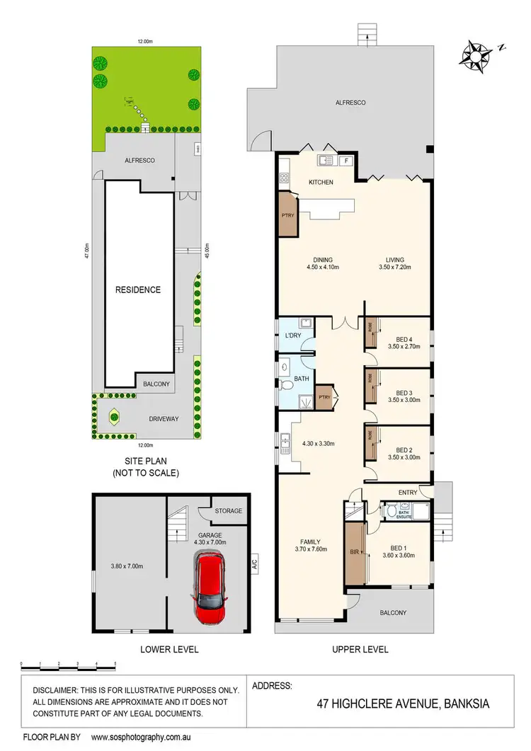 Floorplan of Homely house listing, 47 Highclere Avenue, Banksia NSW 2216