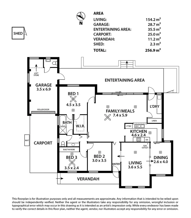 Floorplan of Homely house listing, 4 Vista Court, Gumeracha SA 5233