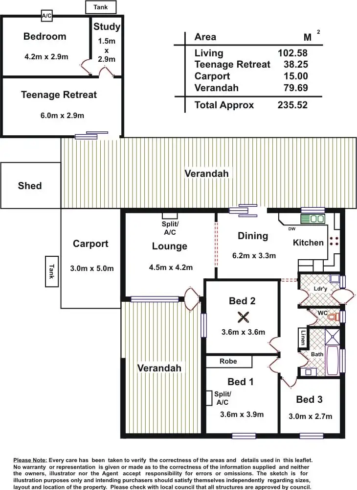 Floorplan of Homely house listing, 15 Wyman Court, Paralowie SA 5108