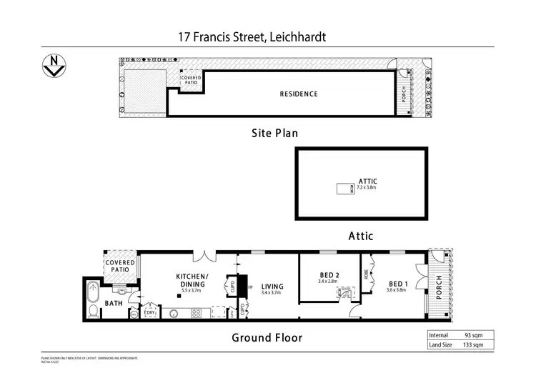 Floorplan of Homely house listing, 17 Francis Street, Leichhardt NSW 2040