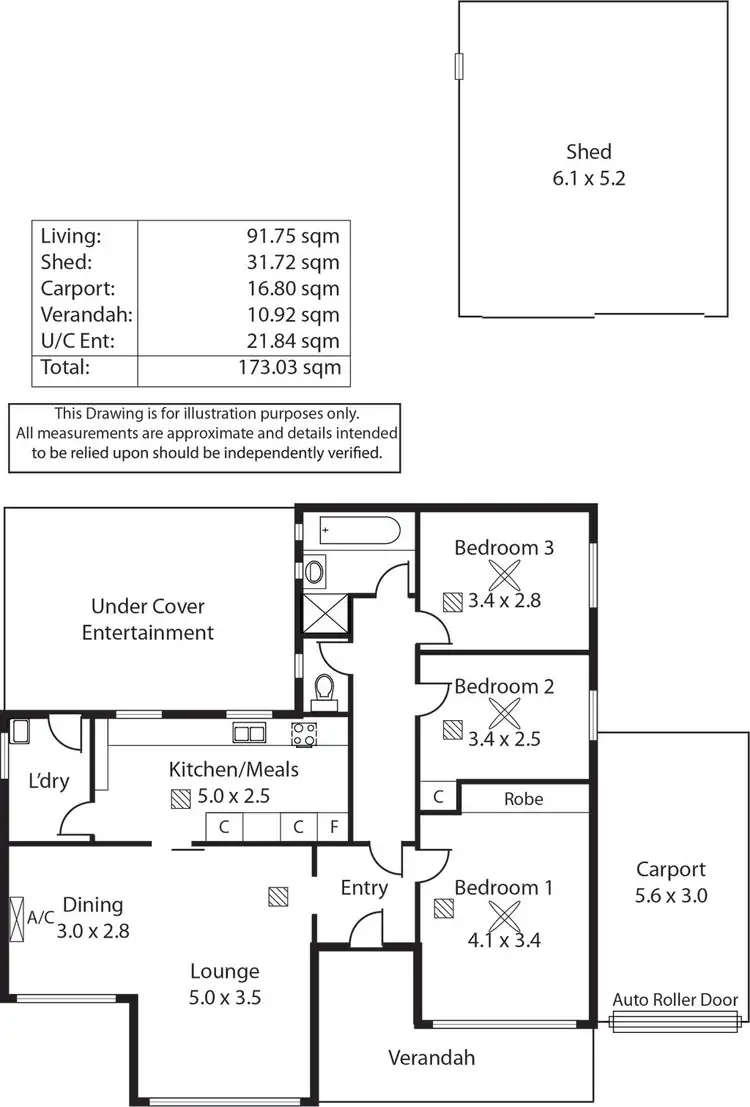 Floorplan of Homely house listing, 9 Jacaranda Drive, Salisbury East SA 5109