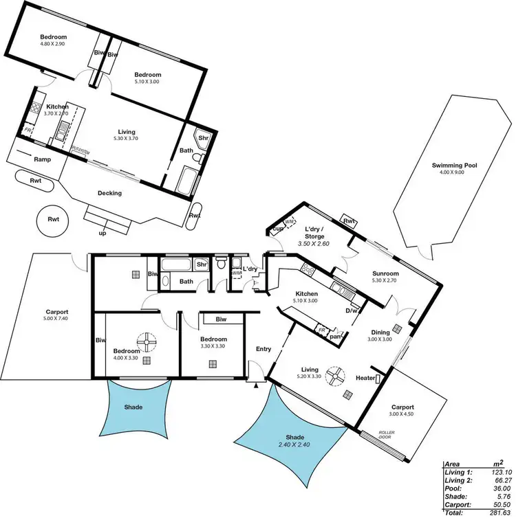 Floorplan of Homely house listing, 14 Hooper Place, Christies Beach SA 5165