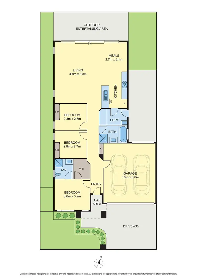 Floorplan of Homely house listing, 22 Balerno Way, Mernda VIC 3754