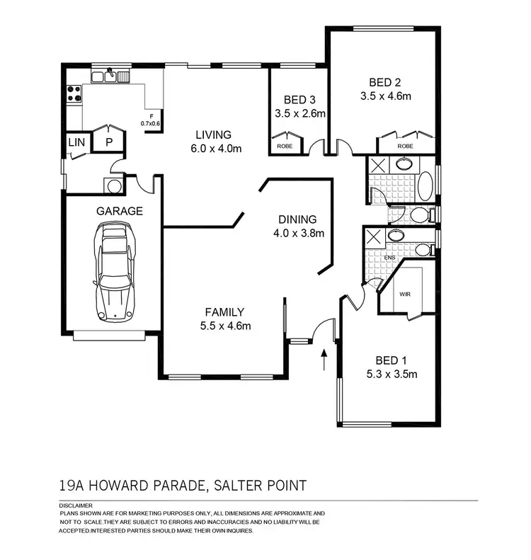Floorplan of Homely house listing, 19a Howard Parade, Salter Point WA 6152