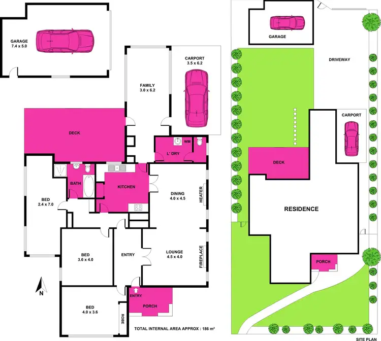 Floorplan of Homely house listing, 396 Ryrie Street, East Geelong VIC 3219