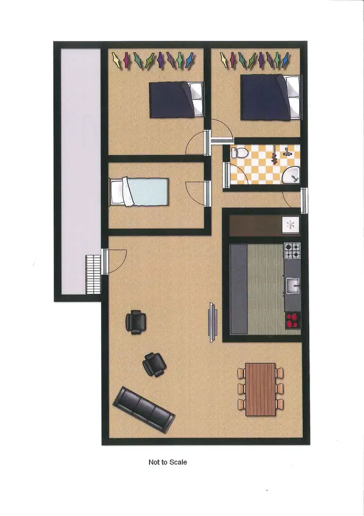 Floorplan of Homely house listing, 5 Oswald Street, Wudinna SA 5652