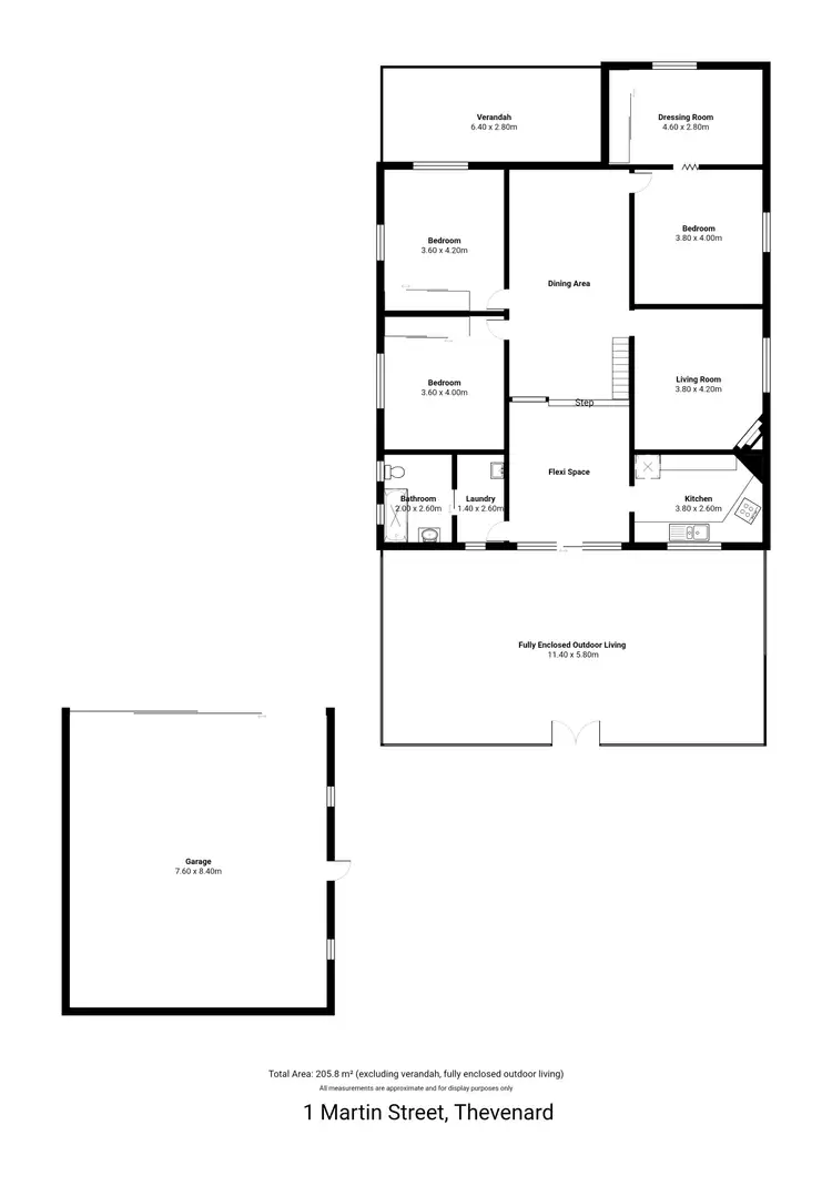 Floorplan of Homely house listing, 1 Martin Street, Thevenard SA 5690