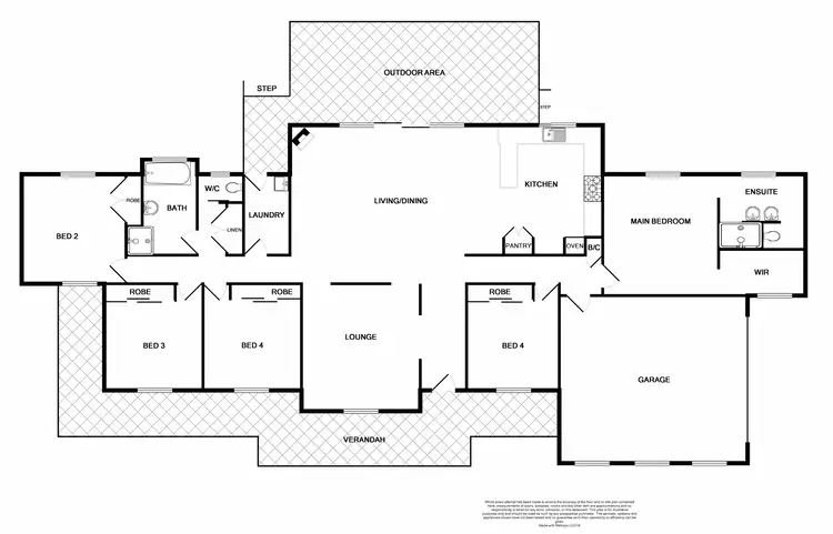 Floorplan of Homely house listing, 8 Sanctuary Pl, Wallalong NSW 2320