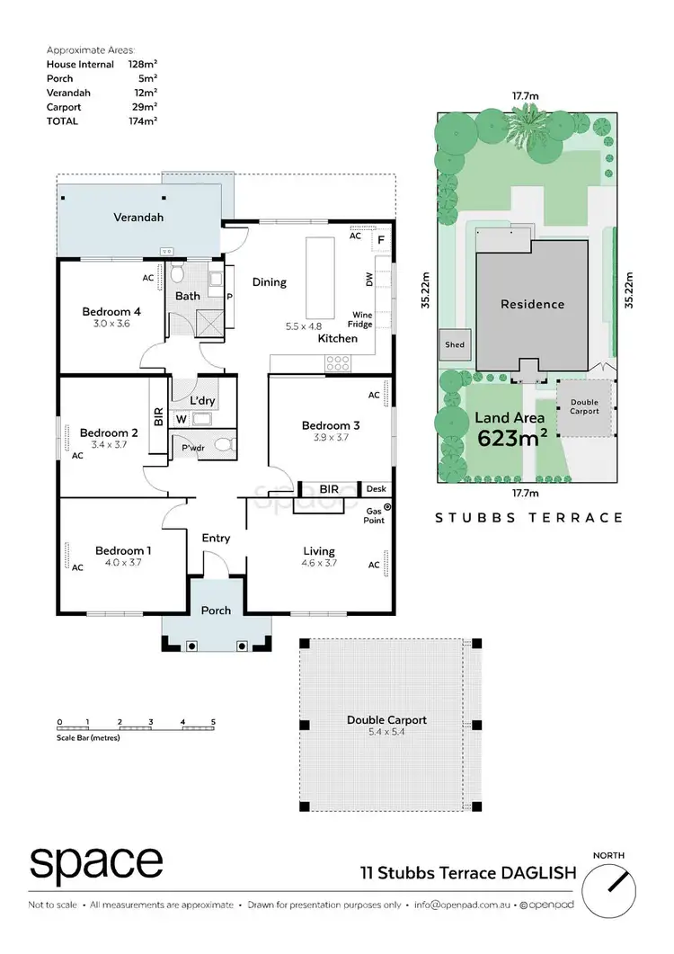 Floorplan of Homely house listing, 11 Stubbs Terrace, Daglish WA 6008