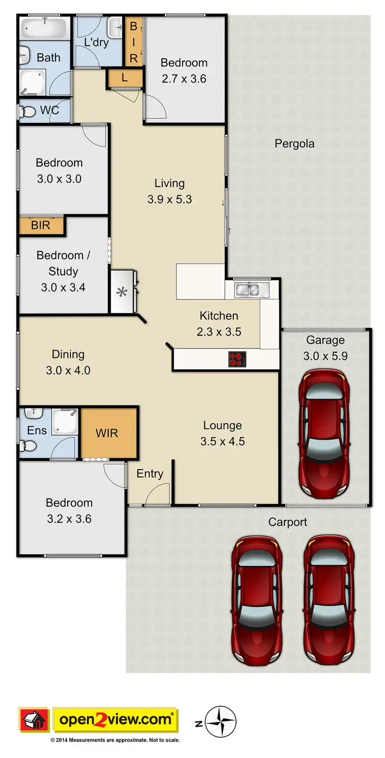 Floorplan of Homely house listing, 19 Gosha Close, Rooty Hill NSW 2766