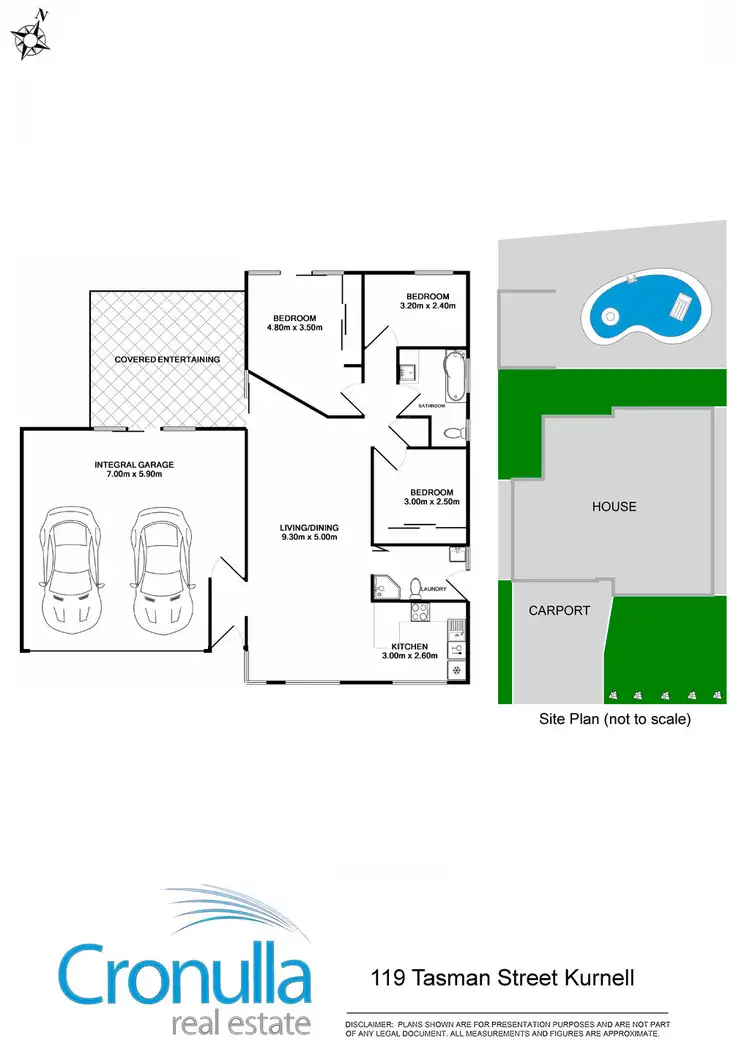 Floorplan of Homely house listing, 119 Tasman Street, Kurnell NSW 2231