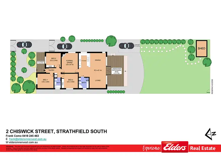 Floorplan of Homely house listing, 2 Chiswick Street, Strathfield South NSW 2136
