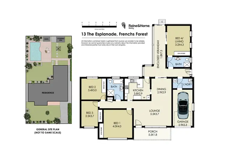 Floorplan of Homely house listing, 13 The Esplanade, Frenchs Forest NSW 2086