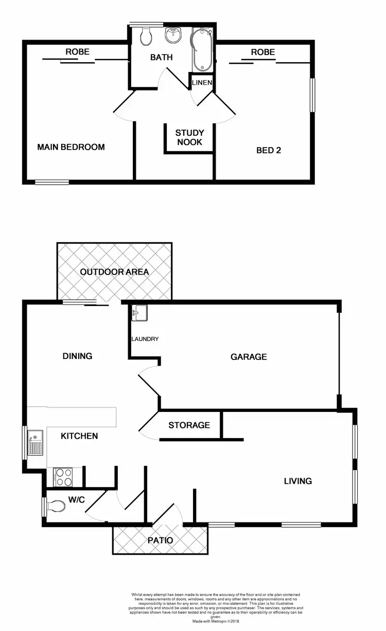 Floorplan of Homely house listing, 10/21 Harvey Road, Rutherford NSW 2320