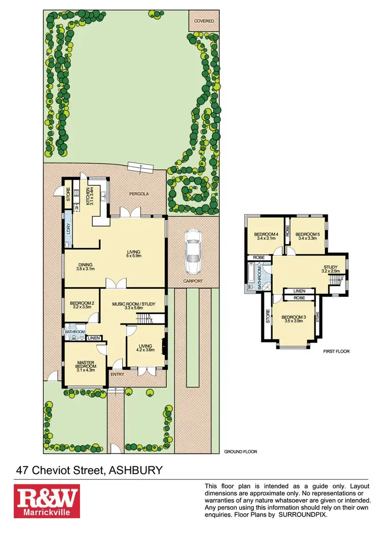 Floorplan of Homely house listing, 47 Cheviot Street, Ashbury NSW 2193