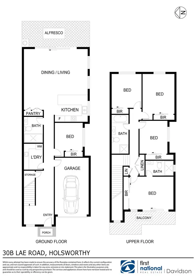 Floorplan of Homely house listing, 30b Lae Road, Holsworthy NSW 2173