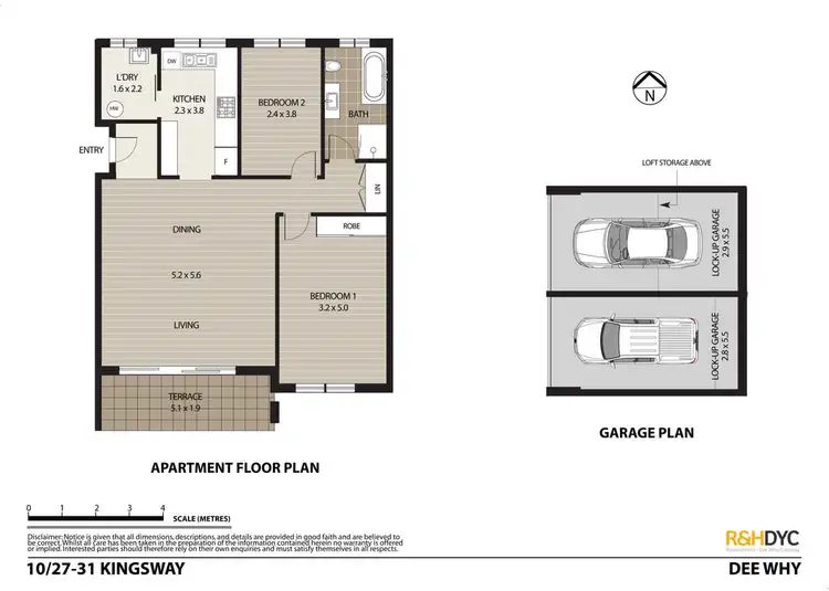 Floorplan of Homely apartment listing, 10/27-31 Kingsway, Dee Why NSW 2099