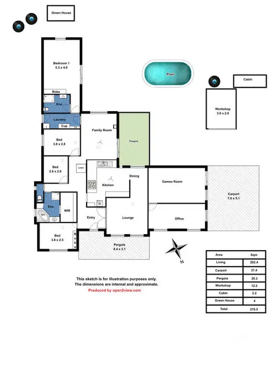 Floorplan of Homely house listing, 11 Ward Belt Road, Gawler Belt SA 5118