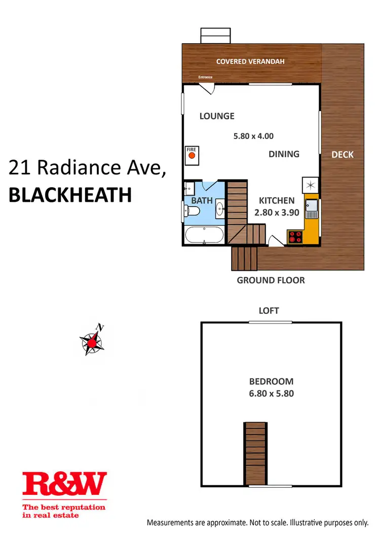 Floorplan of Homely house listing, 21 Radiance Avenue, Blackheath NSW 2785