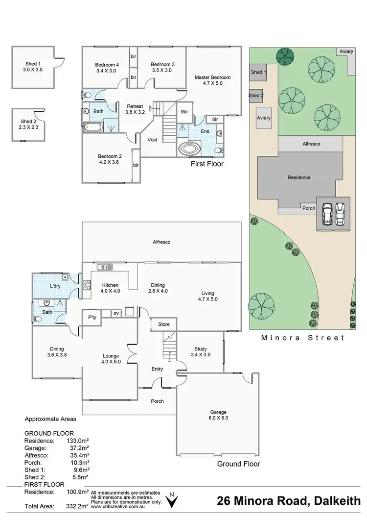 Floorplan of Homely house listing, 26 Minora Road, Dalkeith WA 6009