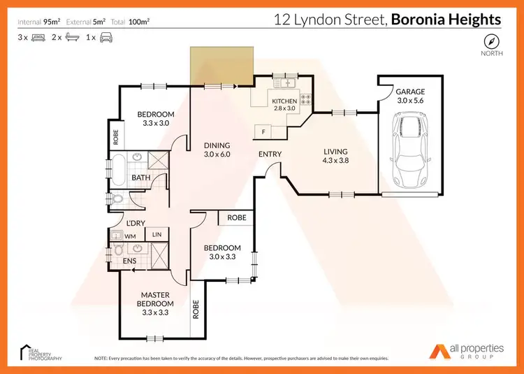 Floorplan of Homely house listing, 12 Lyndon Ct, Boronia Heights QLD 4124