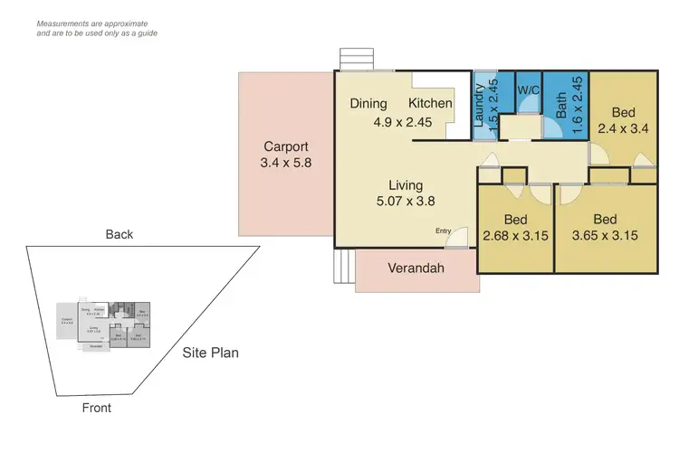 Floorplan of Homely house listing, 4 Claridge Crescent, San Remo NSW 2262