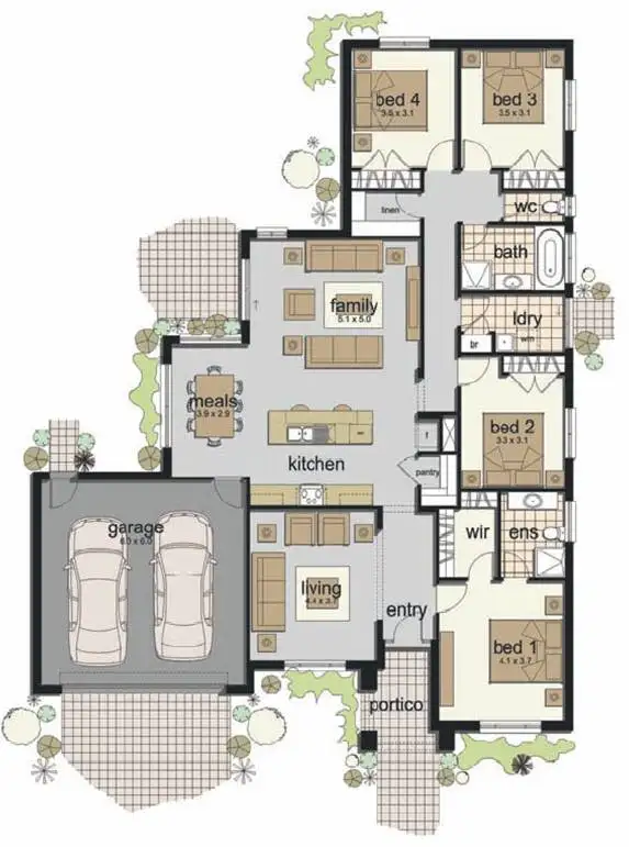 Floorplan of Homely house listing, 62 Hillam Drive, Griffith NSW 2680