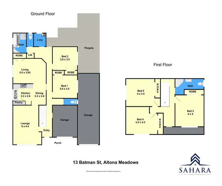 Floorplan of Homely house listing, 13 Batman Street, Altona Meadows VIC 3028