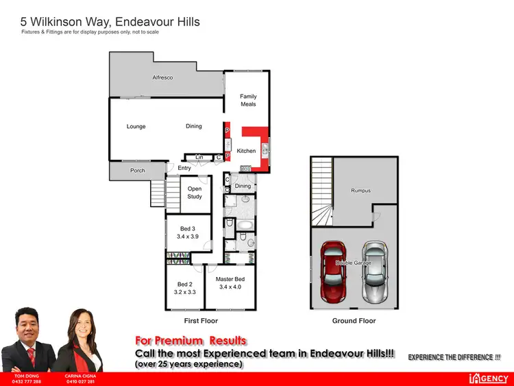 Floorplan of Homely house listing, 5 Wilkinson Way, Endeavour Hills VIC 3802