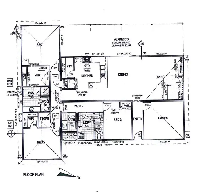 Floorplan of Homely house listing, 18 Flitch Road, Karridale WA 6288
