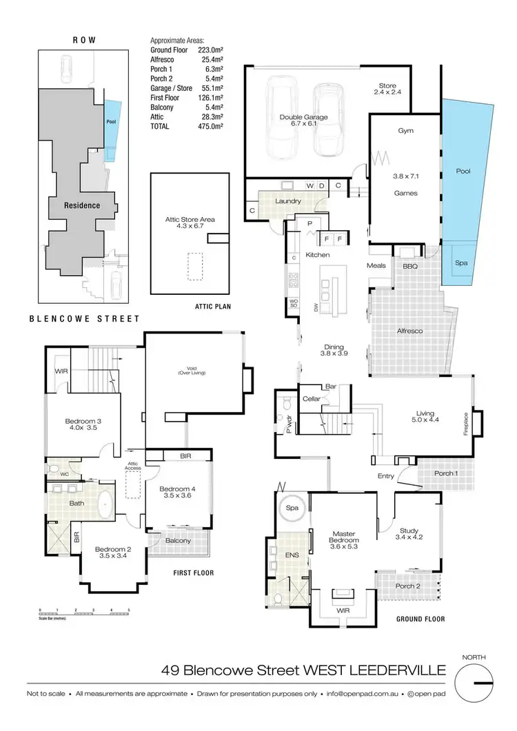 Floorplan of Homely house listing, 49 Blencowe Street, West Leederville WA 6007