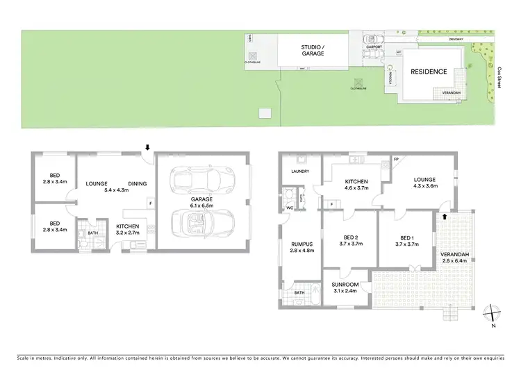Floorplan of Homely house listing, 53 Cox Street, Mudgee NSW 2850