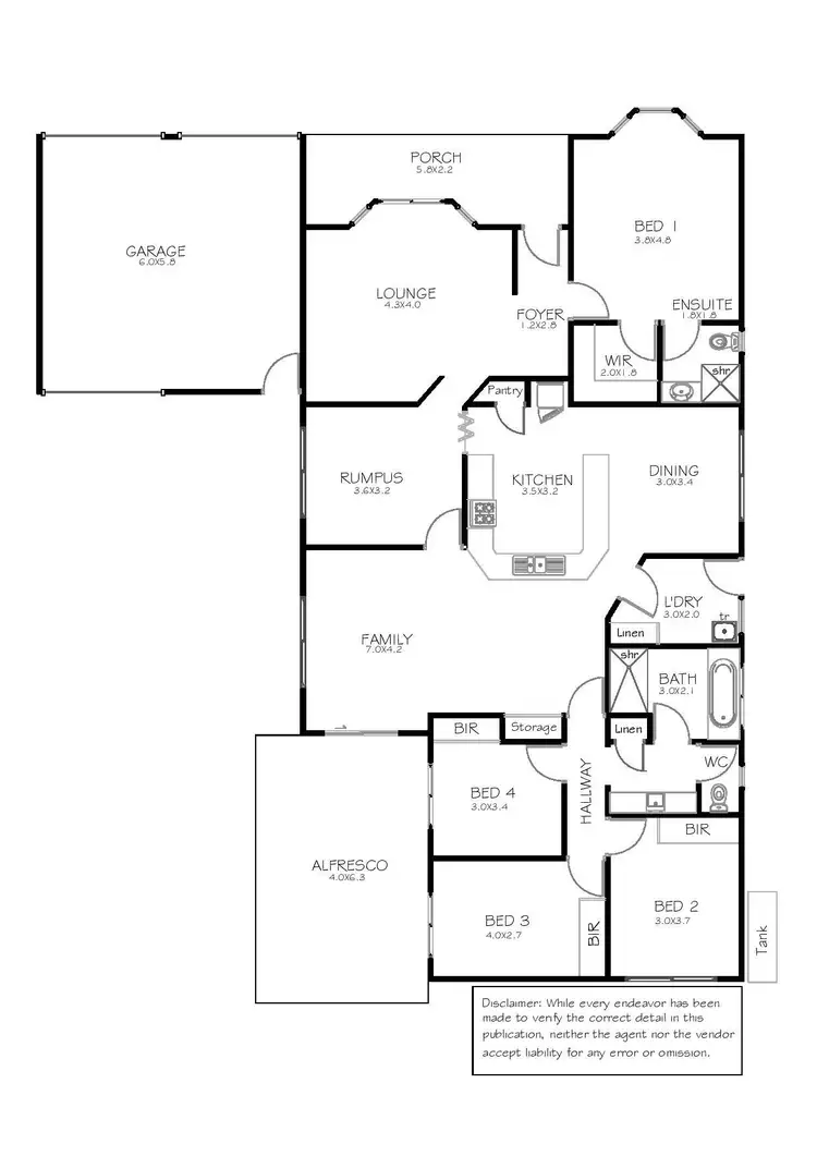 Floorplan of Homely house listing, 33 Springfield Drive, Port Lincoln SA 5606