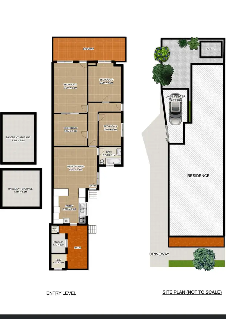 Floorplan of Homely house listing, 85 Renwick Street, Leichhardt NSW 2040