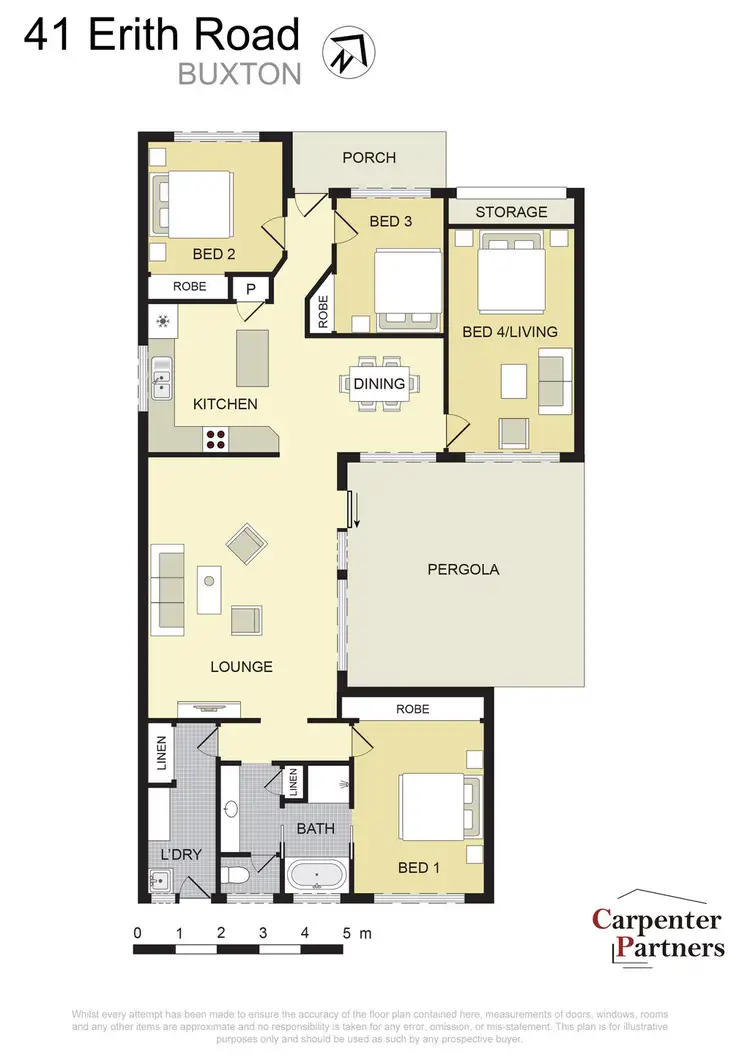 Floorplan of Homely house listing, 41 Erith Road, Buxton NSW 2571