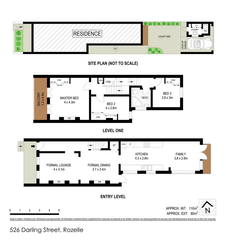 Floorplan of Homely house listing, 526 Darling Street, Rozelle NSW 2039