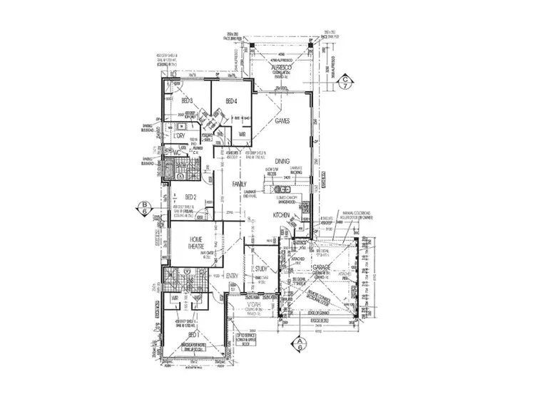Floorplan of Homely house listing, 52 Cherry Hills Circle, Dunsborough WA 6281