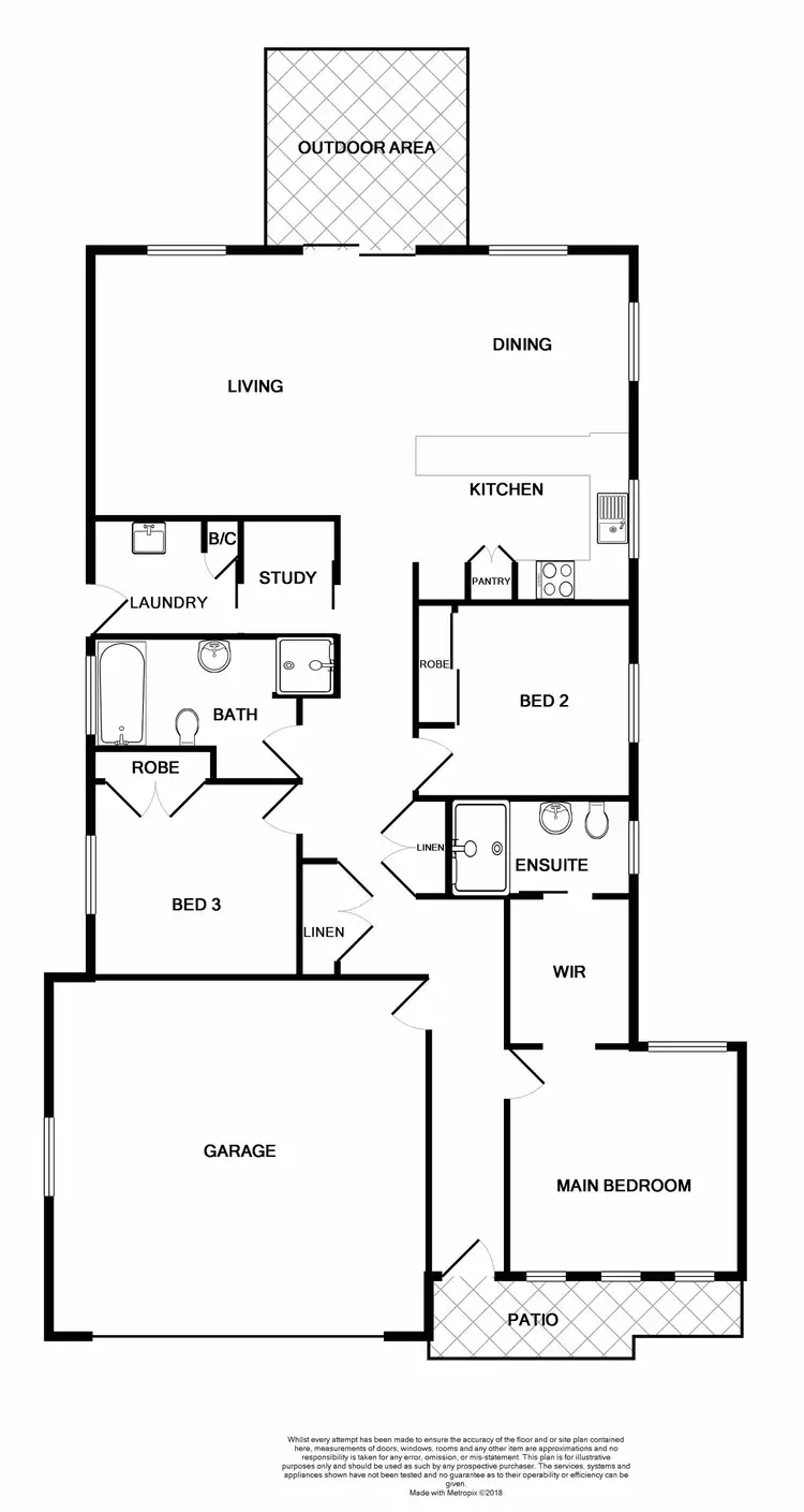 Floorplan of Homely house listing, 14a Elkin Close, Raworth NSW 2321