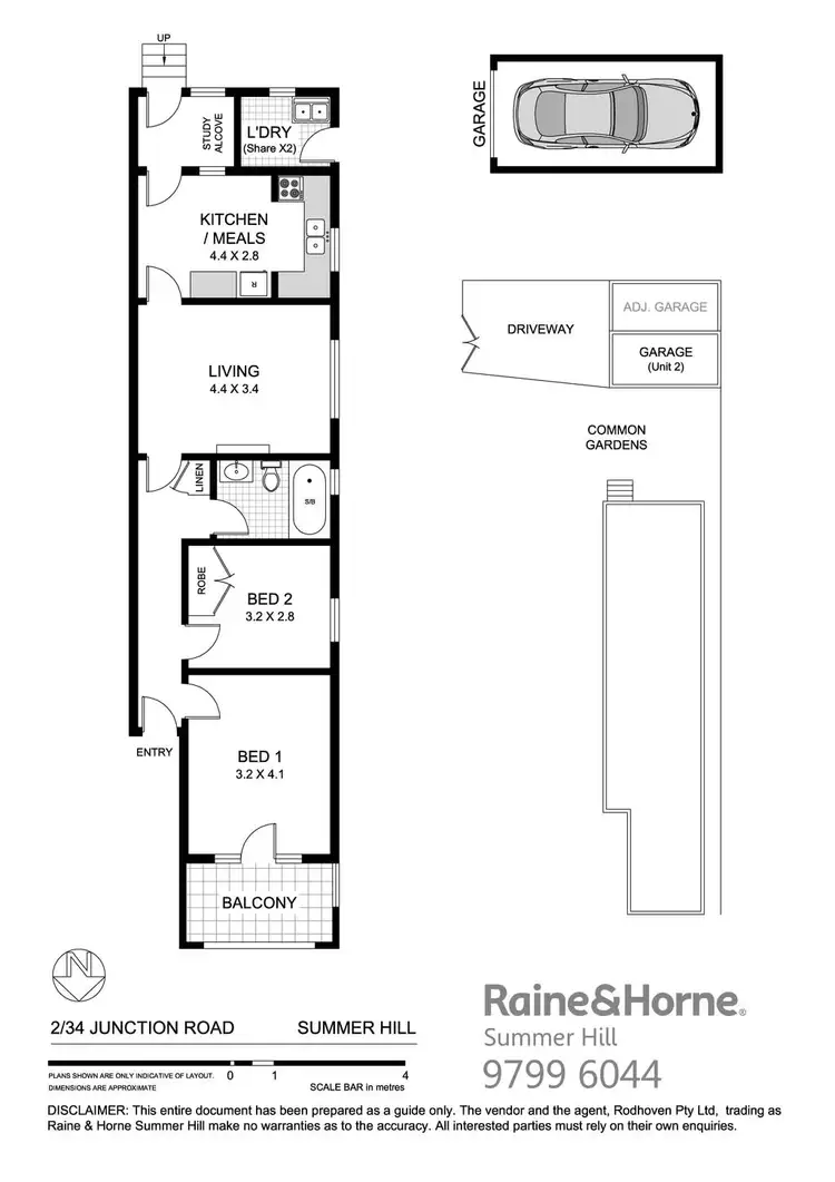 Floorplan of Homely apartment listing, 2/34 Junction Road, Summer Hill NSW 2130