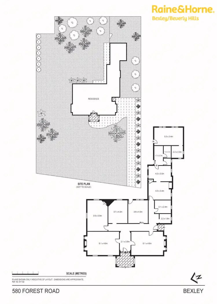 Floorplan of Homely house listing, 580 Forest Road, Bexley NSW 2207