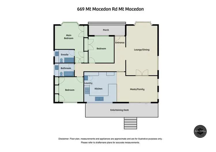 Floorplan of Homely house listing, 669 Mt. Macedon Rd, Mount Macedon VIC 3441