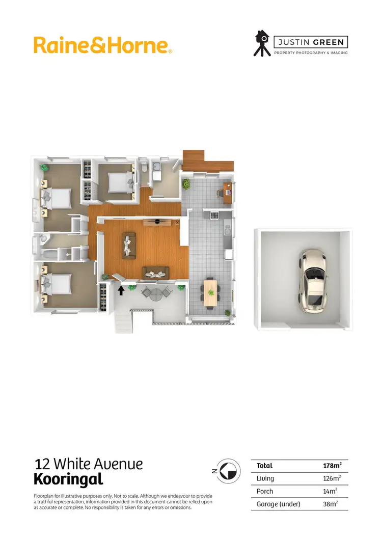 Floorplan of Homely house listing, 12 White Avenue, Kooringal NSW 2650